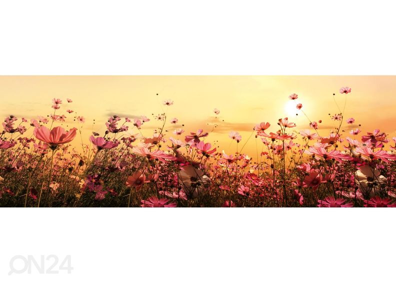 Кухонный фартук Flower field 180x60 см увеличить