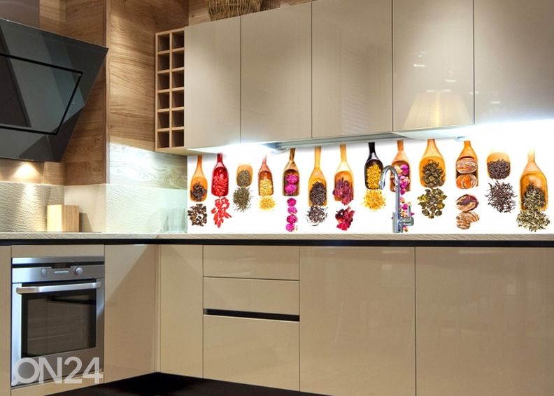 Кухонный фартук Herbal scoops 180x60 см увеличить