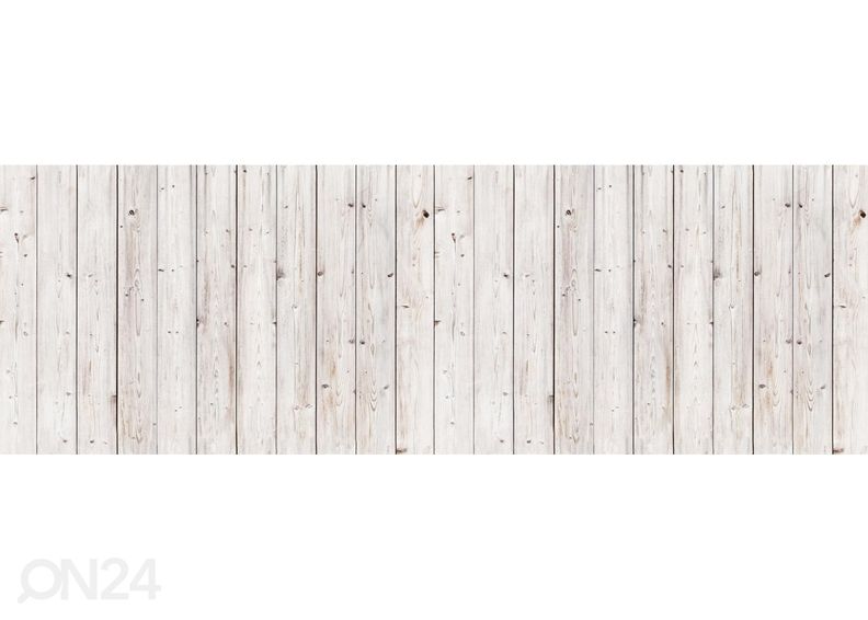 Кухонный фартук Old white wooden wall 180x60 см увеличить