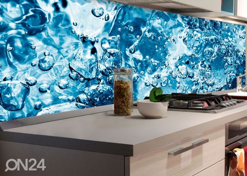 Кухонный фартук Sparkling water 180x60 см увеличить