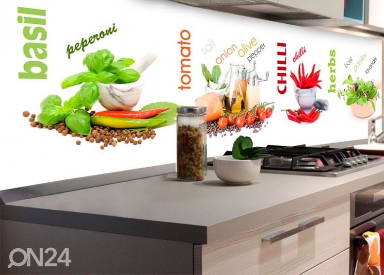 Кухонный фартук Spice 180x60 см увеличить