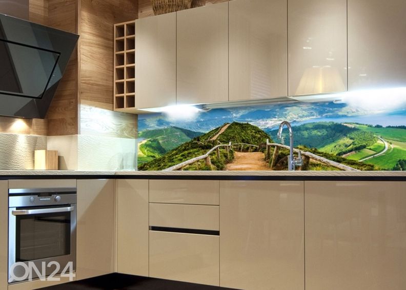 Кухонный фартук Walking Path 180x60 см увеличить