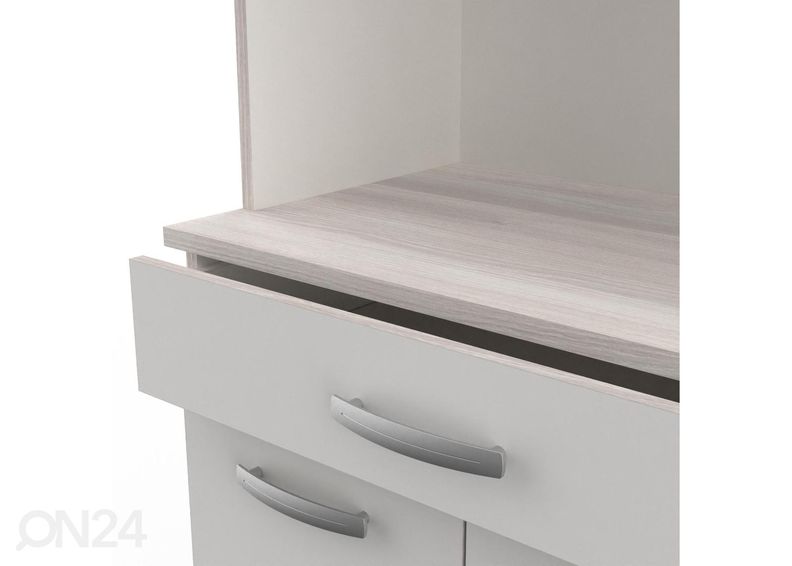 Кухонный шкаф Pasta, белый/акация увеличить