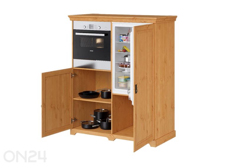 Кухонный шкаф Ruegen для встраиваемой духовки и холодильника увеличить