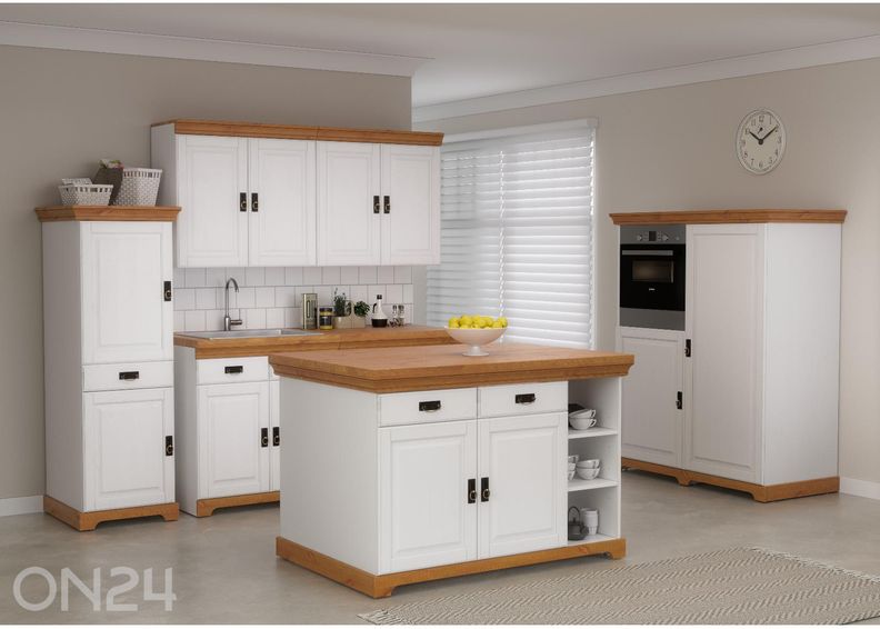 Кухонный шкаф Ruegen для встраиваемой духовки и холодильника увеличить