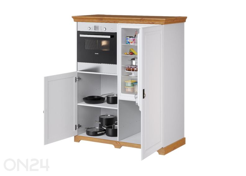 Кухонный шкаф Ruegen для встраиваемой духовки и холодильника увеличить
