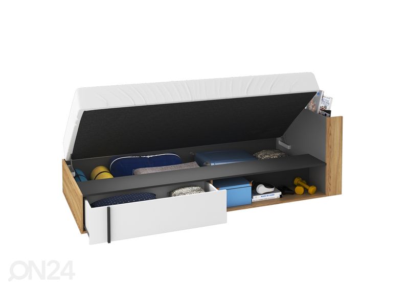 Кушетка с ящиком 90x200 cm увеличить