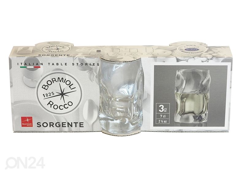 Ликерная стопка Sorgente 7 cl, 3 шт увеличить