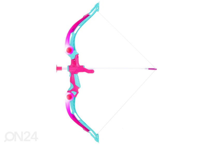 Лук со стрелами и мишенью увеличить