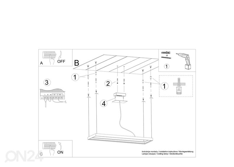 Люстра Tuula M 3000K увеличить