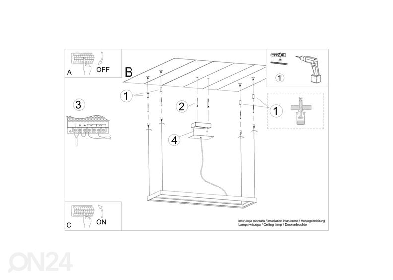 Люстра Tuula M 4000K увеличить