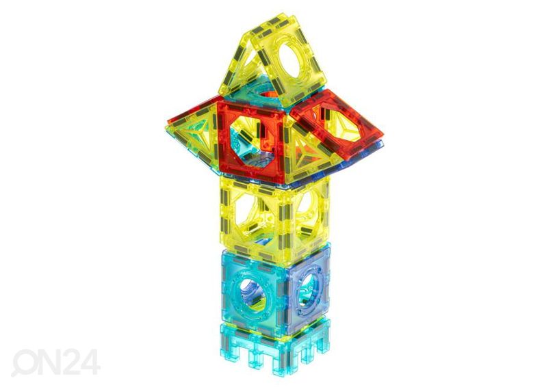 Магнитные блоки дорожка со светящимся шариком 75 шт увеличить