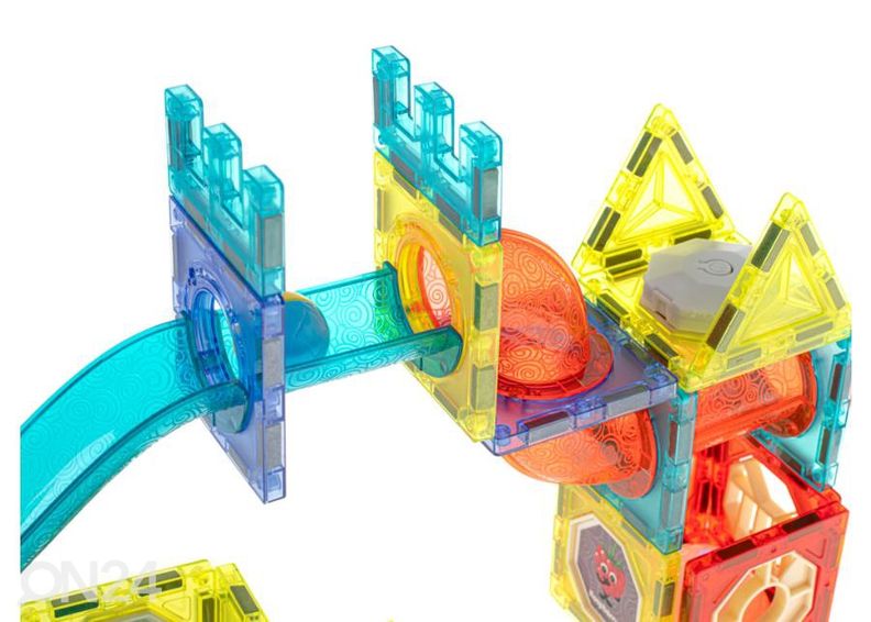 Магнитные блоки дорожка со светящимся шариком 75 шт увеличить