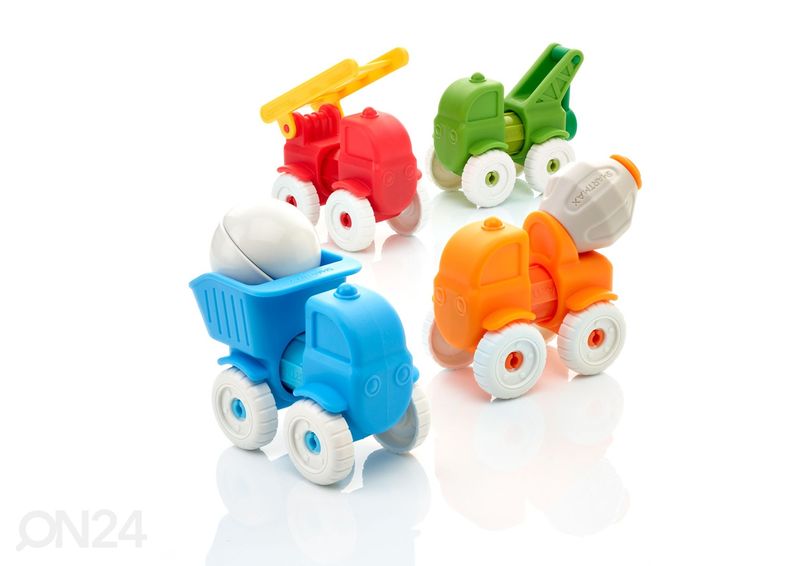 Магнитный конструктор Мои первые машины, 13 частей увеличить