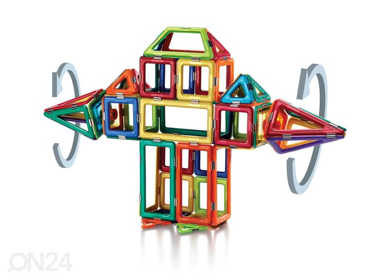 Магнитный конструктор GeoSmart Космическая станция, 70 деталей увеличить