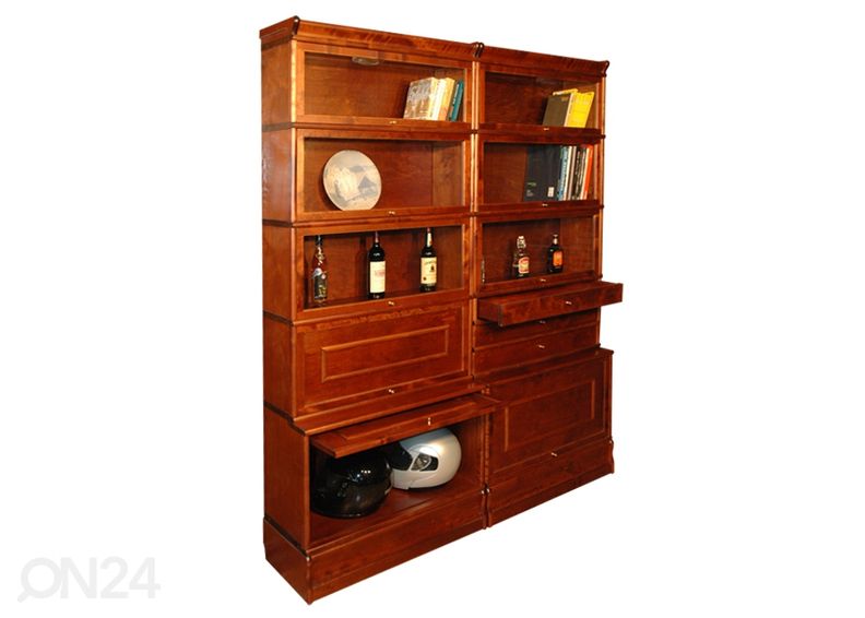 Маленькая модульная полка со стеклянной дверью увеличить