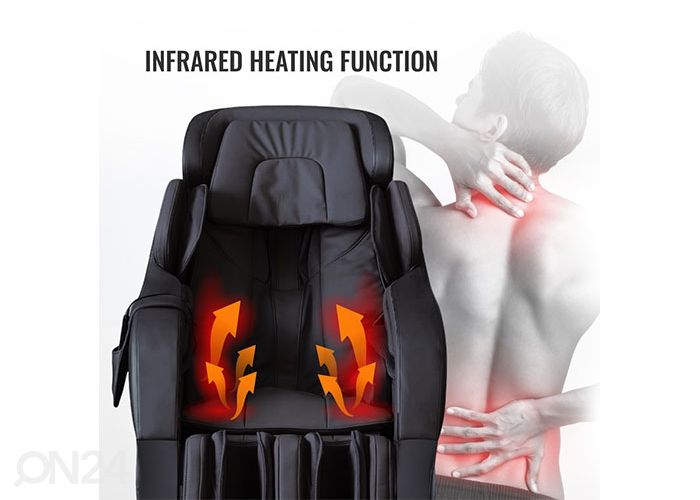 Массажное кресло GESS Rolfing GESS-792 Черное увеличить