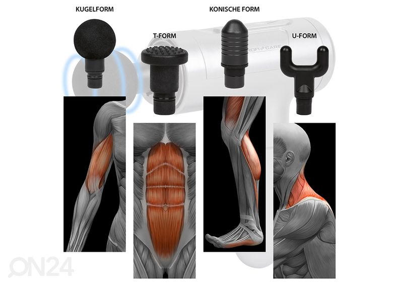 Массажный пистолет Proficare PCMP3087 увеличить