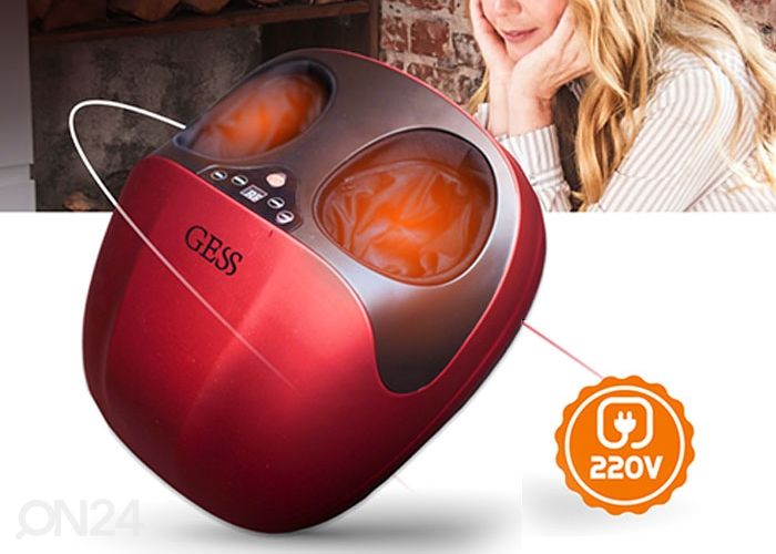 Массажeр для ног с подогревом GESS Velvet увеличить