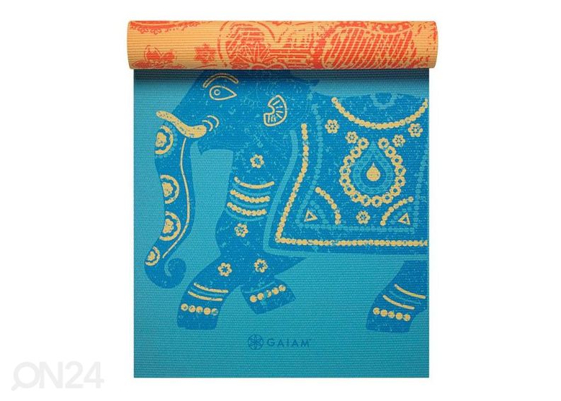 Мат для йоги Gaiam Elephant 6 мм увеличить