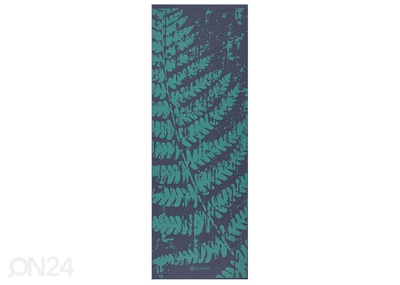 Мат для йоги Gaiam Midnight Fern 4 мм увеличить
