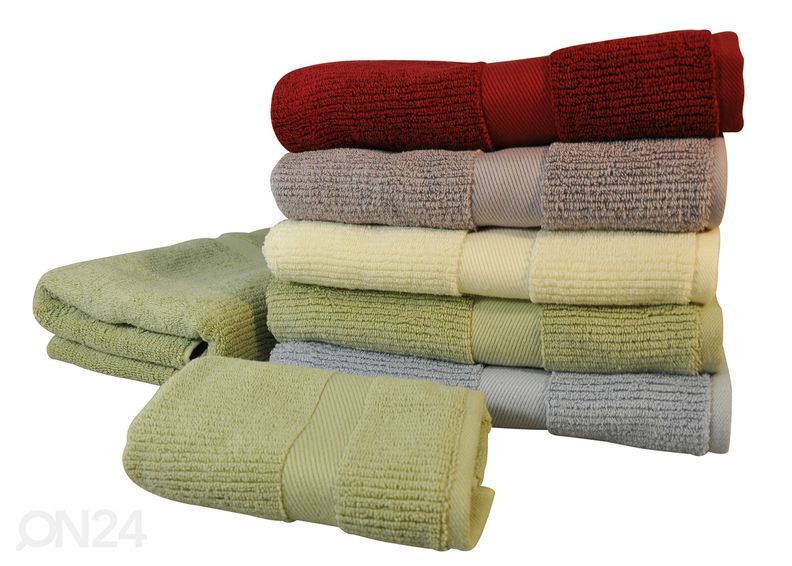 Махровые полотенца Frida винно-красный 33x50 cm, 2 шт увеличить