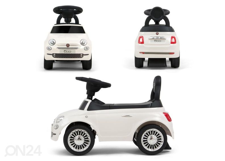 Машинка-каталка Fiat 500, белая увеличить