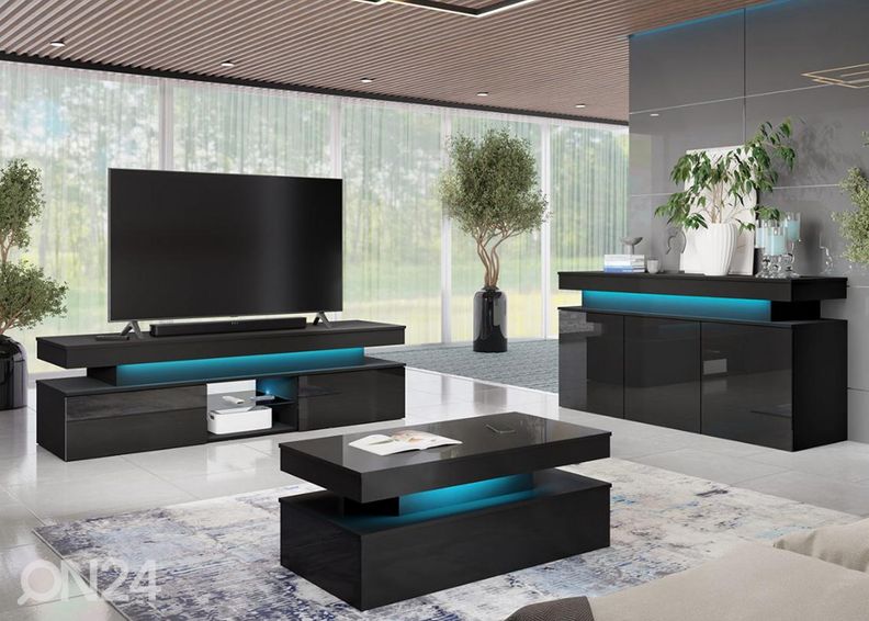 Мебель для гостиной Glossa + LED увеличить