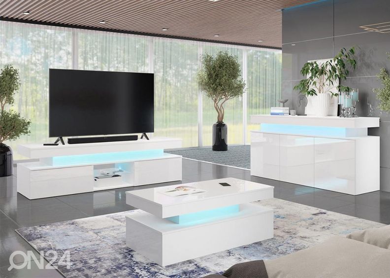 Мебель для гостиной Glossa + LED увеличить