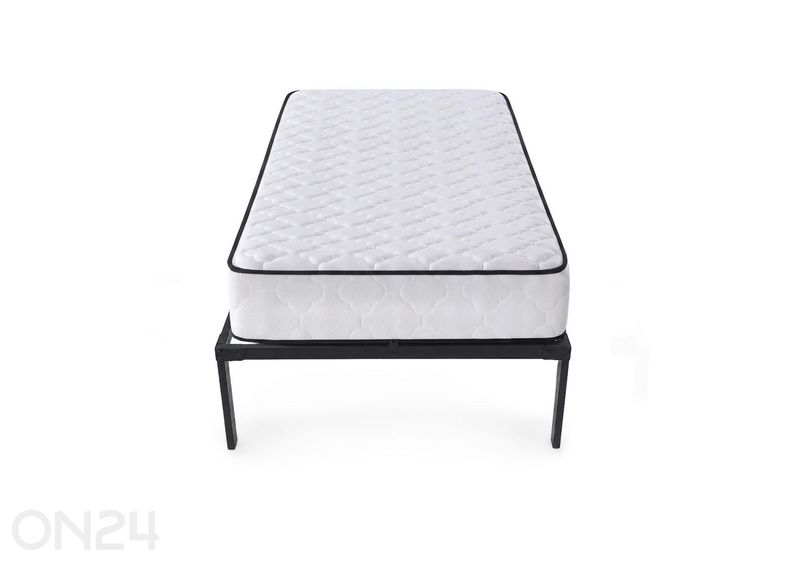 Металлическая кровать 100x200 см с матрасом увеличить