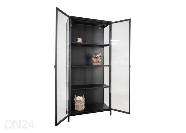 Металлический шкаф-витрина увеличить