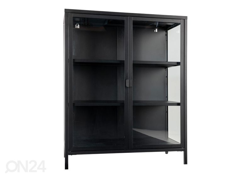 Металлический шкаф-витрина увеличить