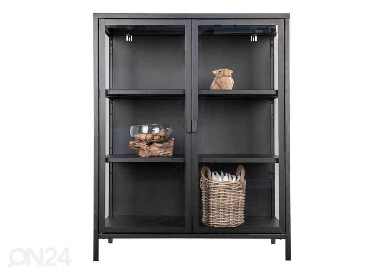 Металлический шкаф-витрина увеличить