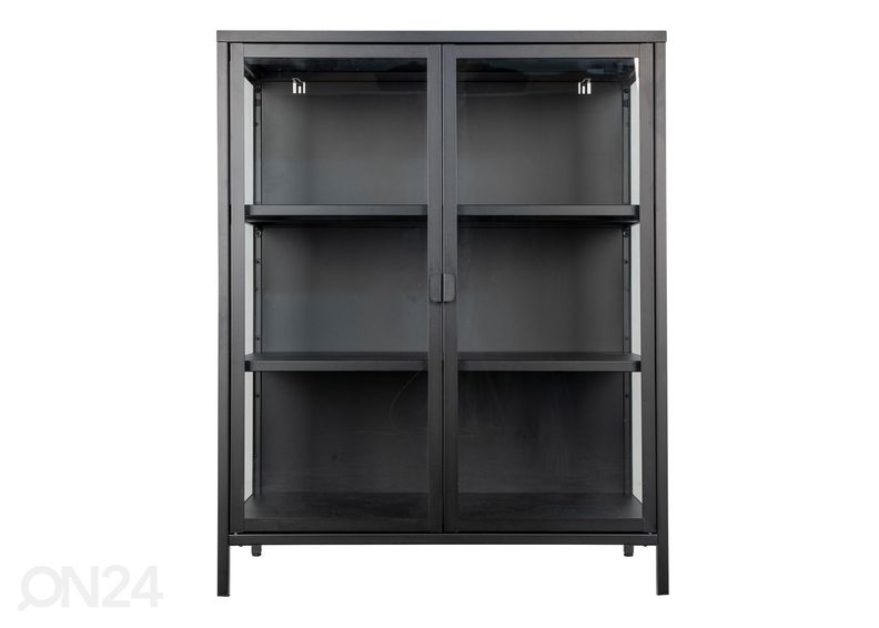 Металлический шкаф-витрина увеличить