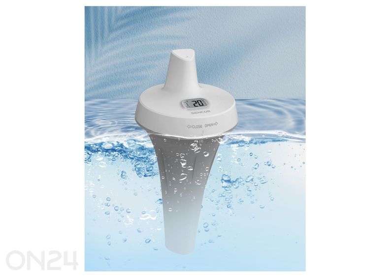 Метеостанция Sencor с беспроводным датчиком температуры воды в бассейне SWS6900 увеличить