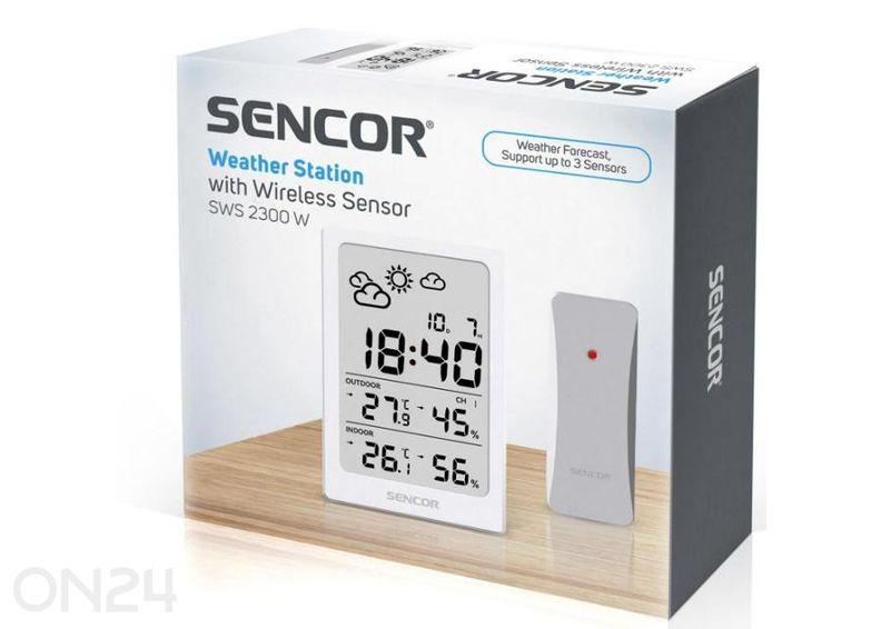 Метеостанция Sencor SWS2300W увеличить