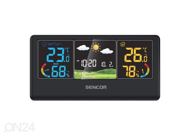 Метеостанция Sencor SWS4100B, черный увеличить