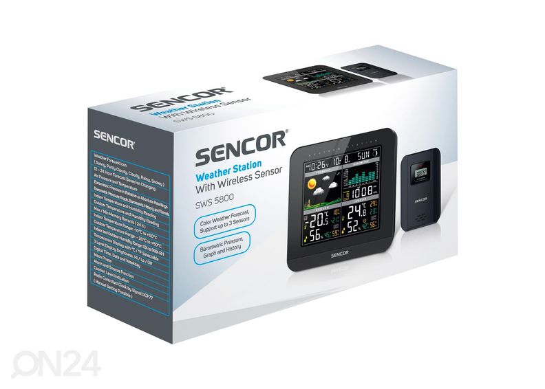 Метеостанция Sencor SWS5800 увеличить
