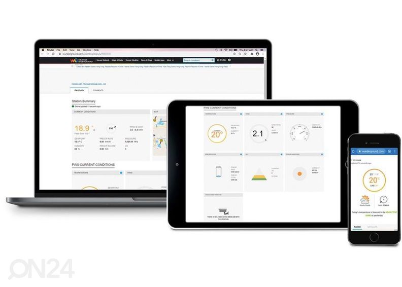 Метеостанция Wifi Sencor SWS12500 увеличить