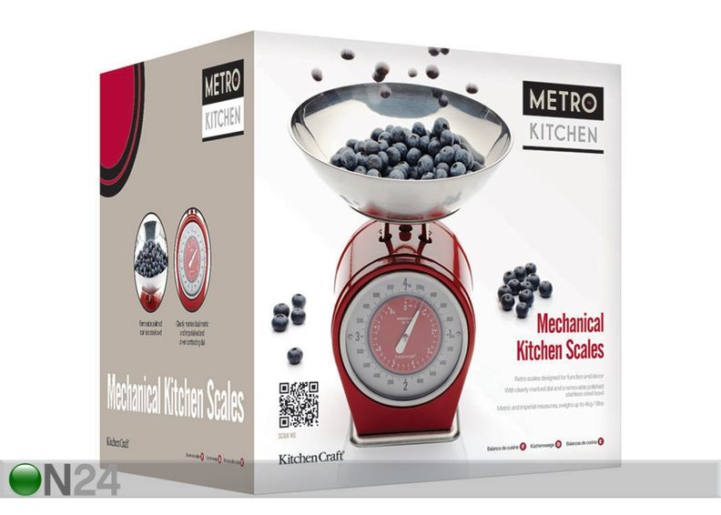 Механические кухонные весы Metro MK 4 кг увеличить