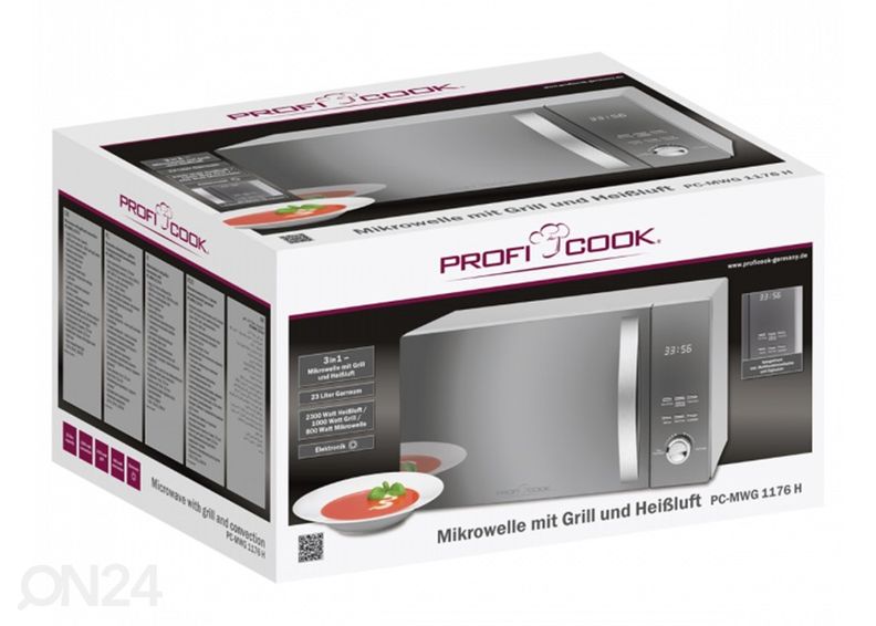 Микроволновая печь ProfiCook MWG1176H увеличить