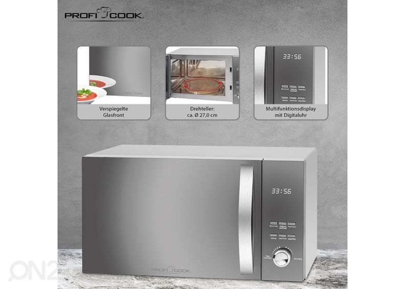 Микроволновая печь ProfiCook MWG1176H увеличить