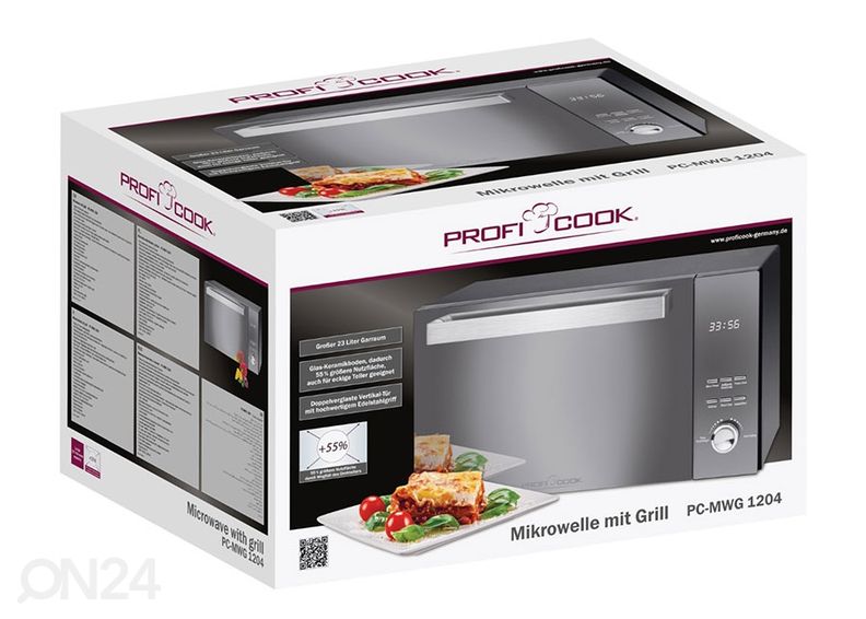 Микроволновая печь ProfiCook MWG1204 увеличить