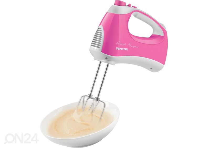 Миксер Sencor SHM5408RS, розовый увеличить
