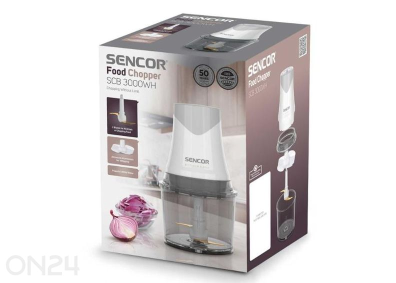 Мини измельчитель Sencor SCB3000WH увеличить