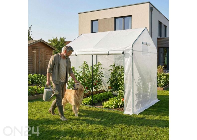 Мини-теплица 140 × 200 см увеличить