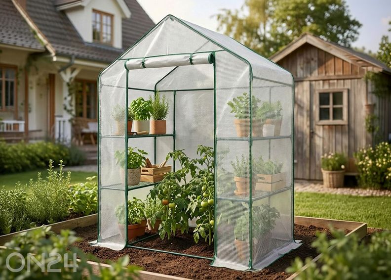 Мини-теплица 73x143 см увеличить