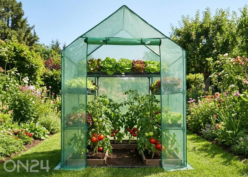 Мини-теплица 73x143 см увеличить