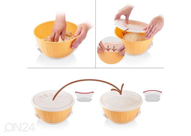 Миска для поднятия теста Tescoma Delicia Ø 26 см увеличить