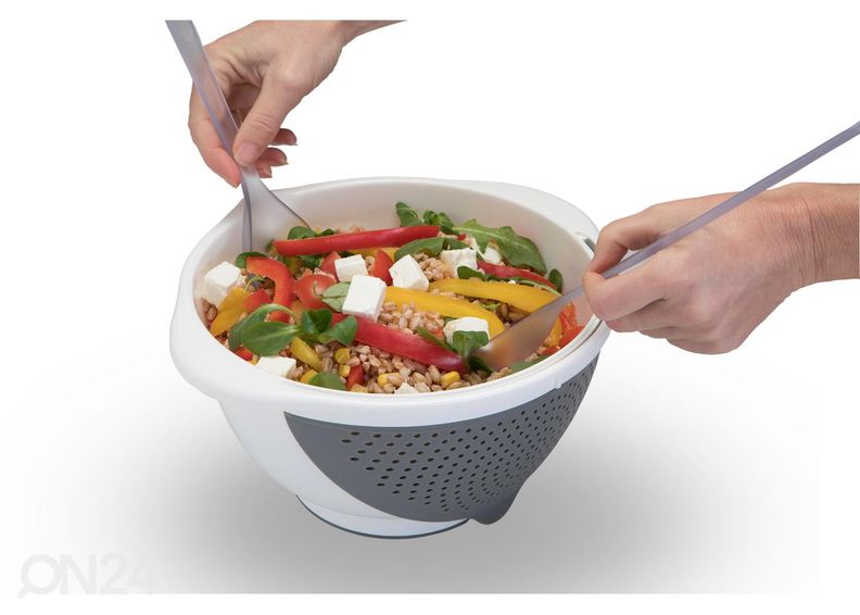 Многофункциональная чаша со съемным ситом Drainbowl увеличить